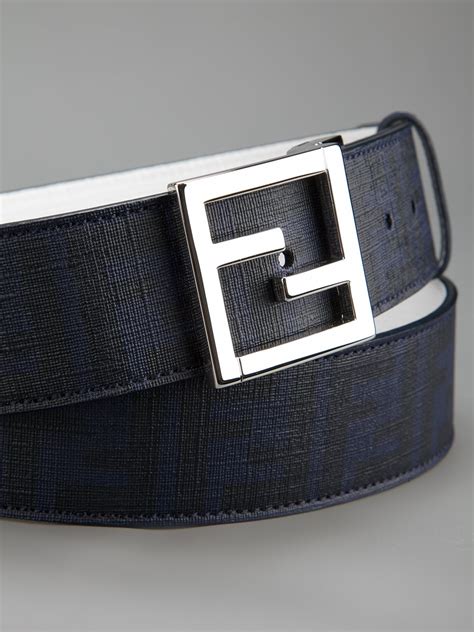 royal blue fendi belt|Fendi o'lock belts.